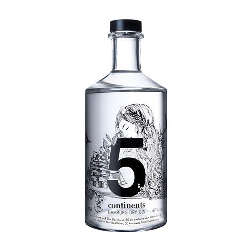 5 Continents Gin Hamburg Bio Dry Gin