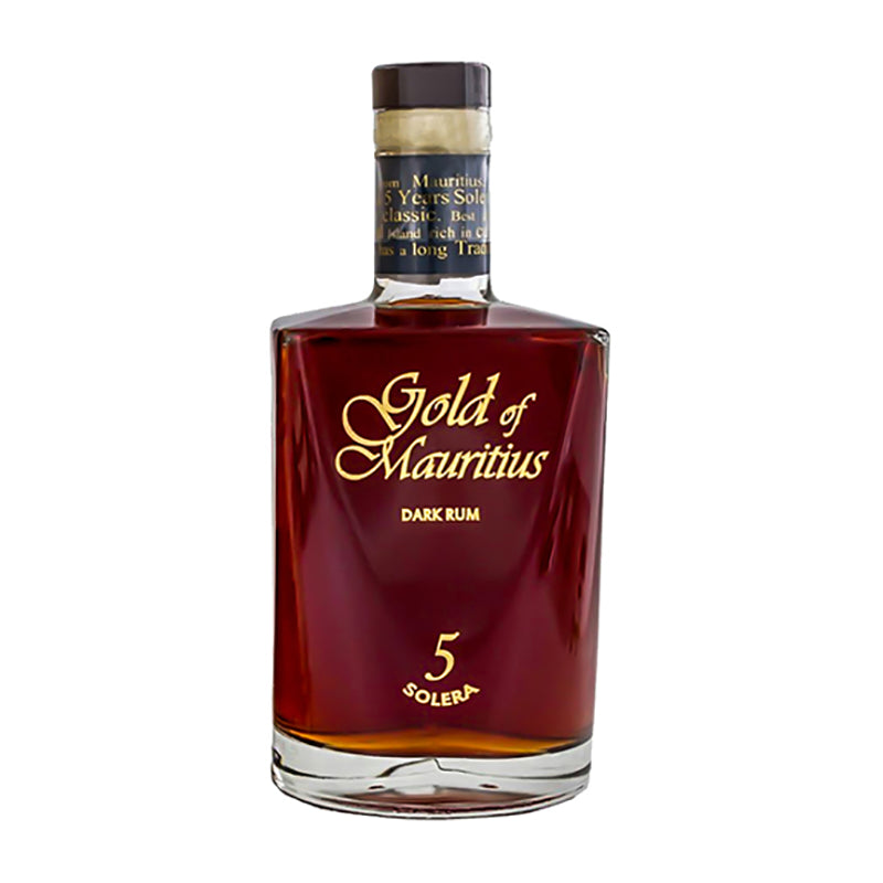 Gold of Mauritius Solera 5 Dark Rum aus Mauritius