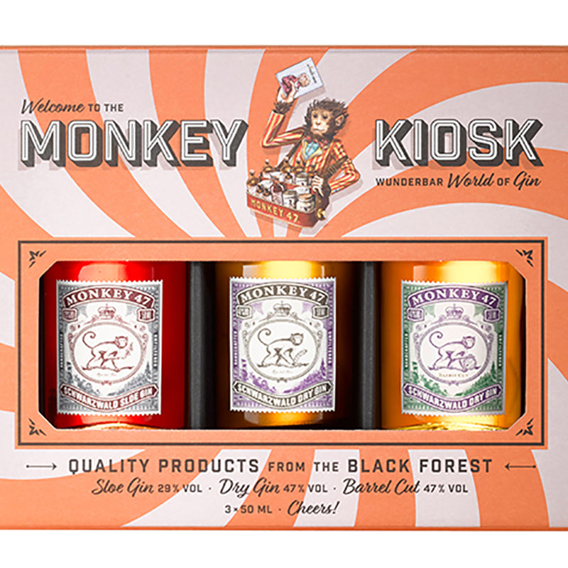 Monkey 47 Kiosk Triple Box Schwarzwald Gin