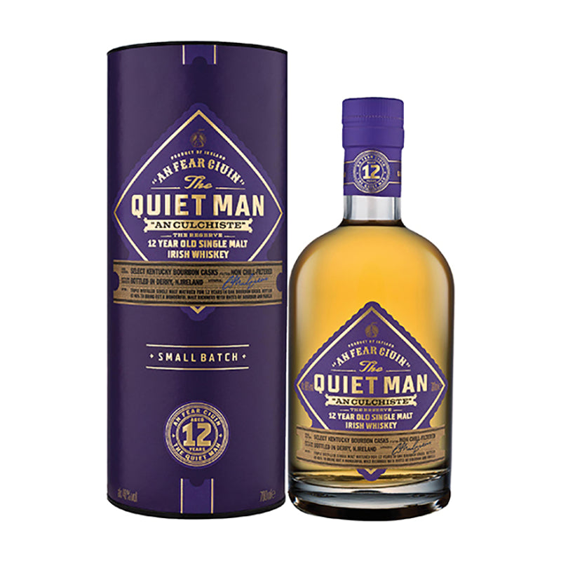 Quiet Man 12 YO Irish Single Malt Whiskey