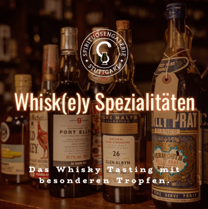 Whisky Tasting Spezialitäten Stuttgart