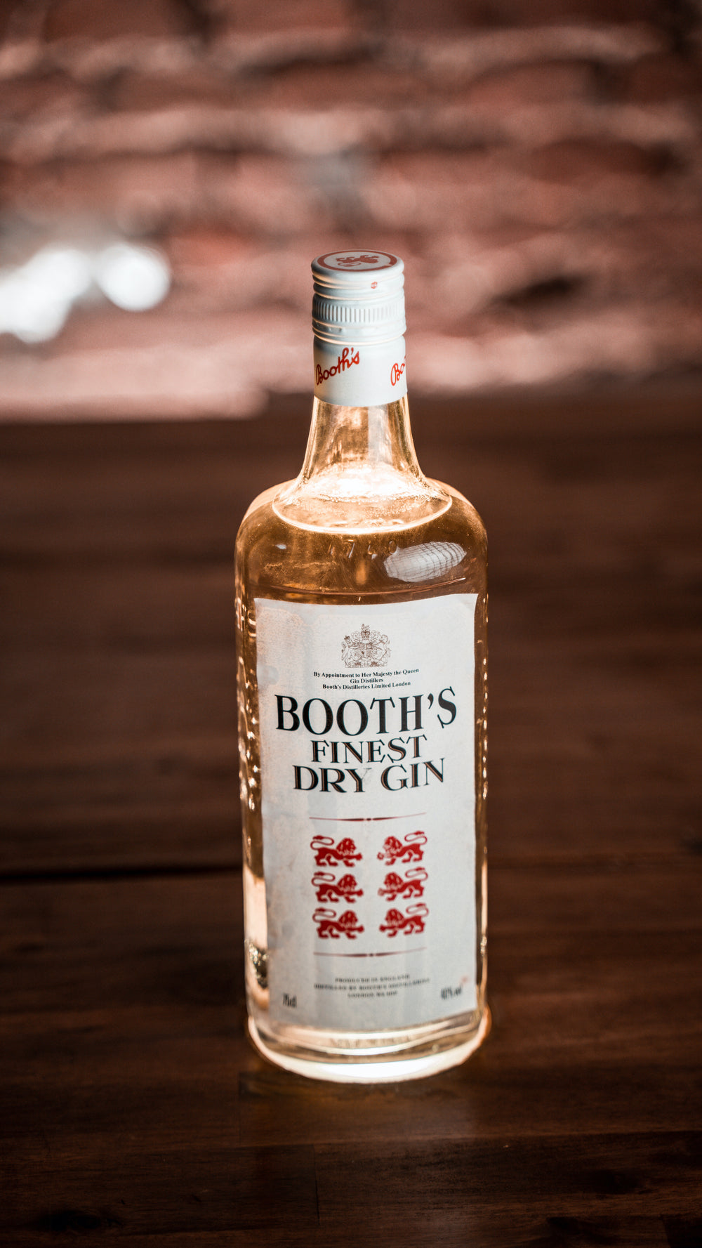 Booth's Finest Dry Gin 40% 0,75l - Vintage bottled 1990s - Spirituosengalerie