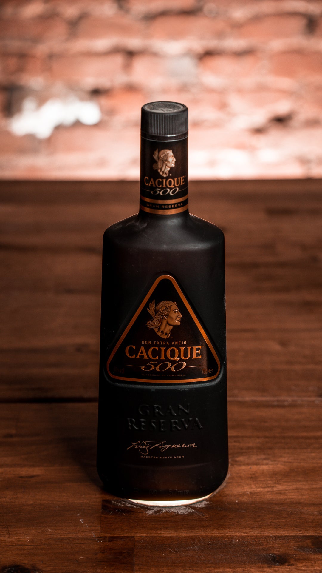 Cacique 500 Rum Extra Anejo - Vintage Edition bottled 1990s 40% 0,7l - Spirituosengalerie