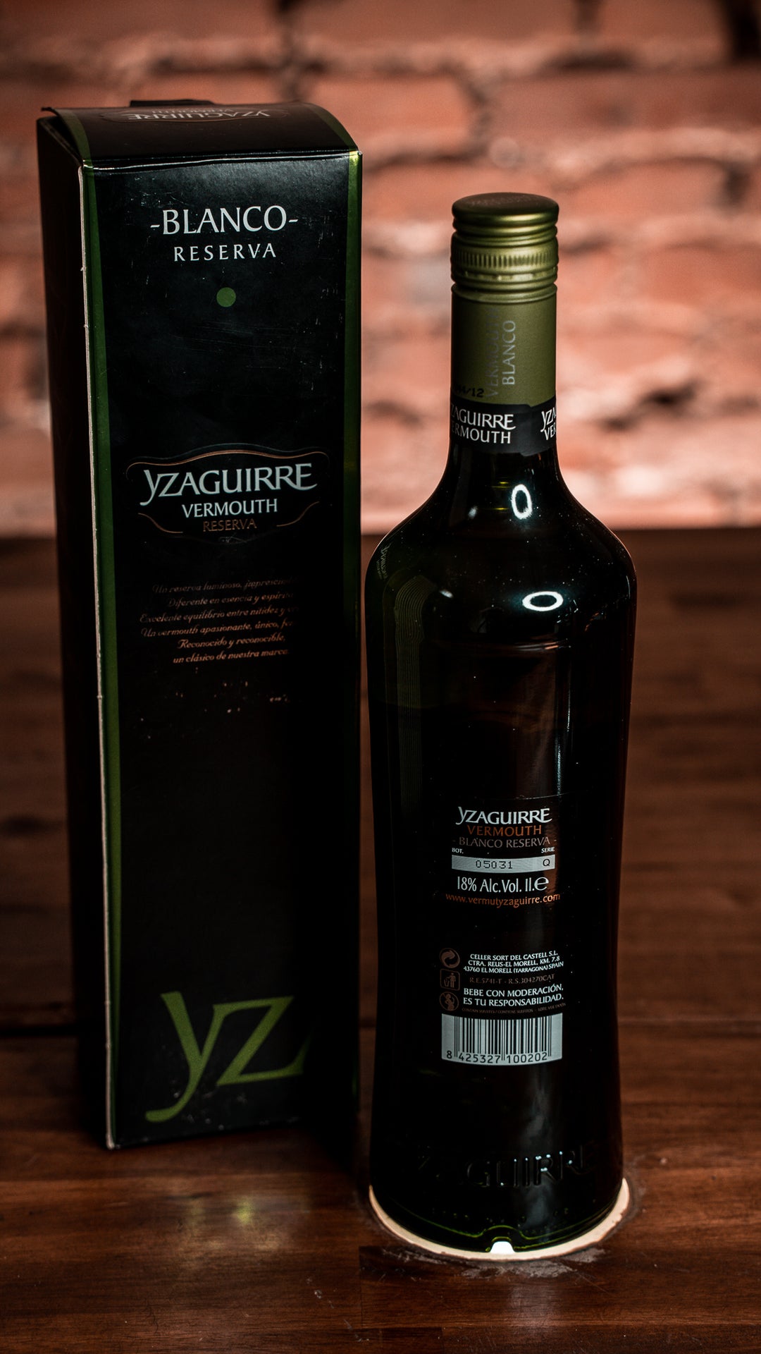 Yzaguirre Blanco Vermouth 15% 1l - Spirituosengalerie